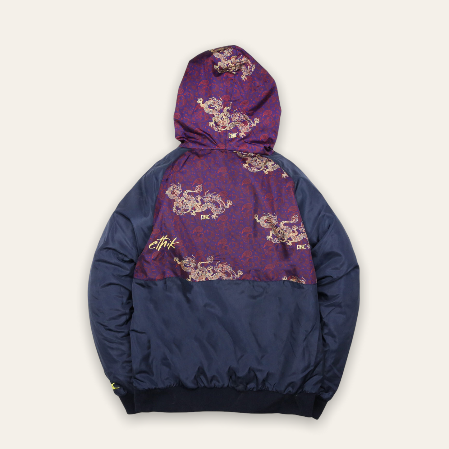 Women's Kimono Dragon Windbreaker | Purple