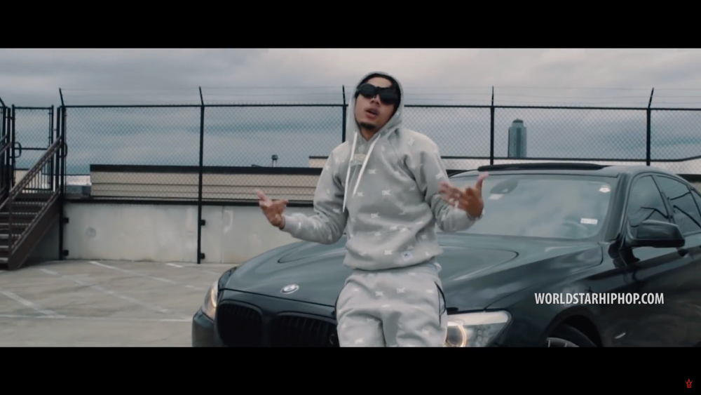 Catch Dice Soho reppin the OG Ethik logo track suit in his new video "New Thing"