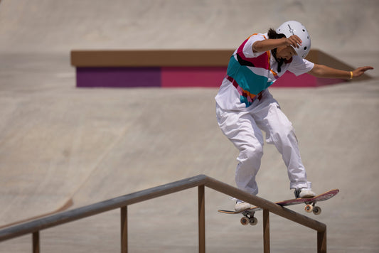 Skateboarding in Tokyo