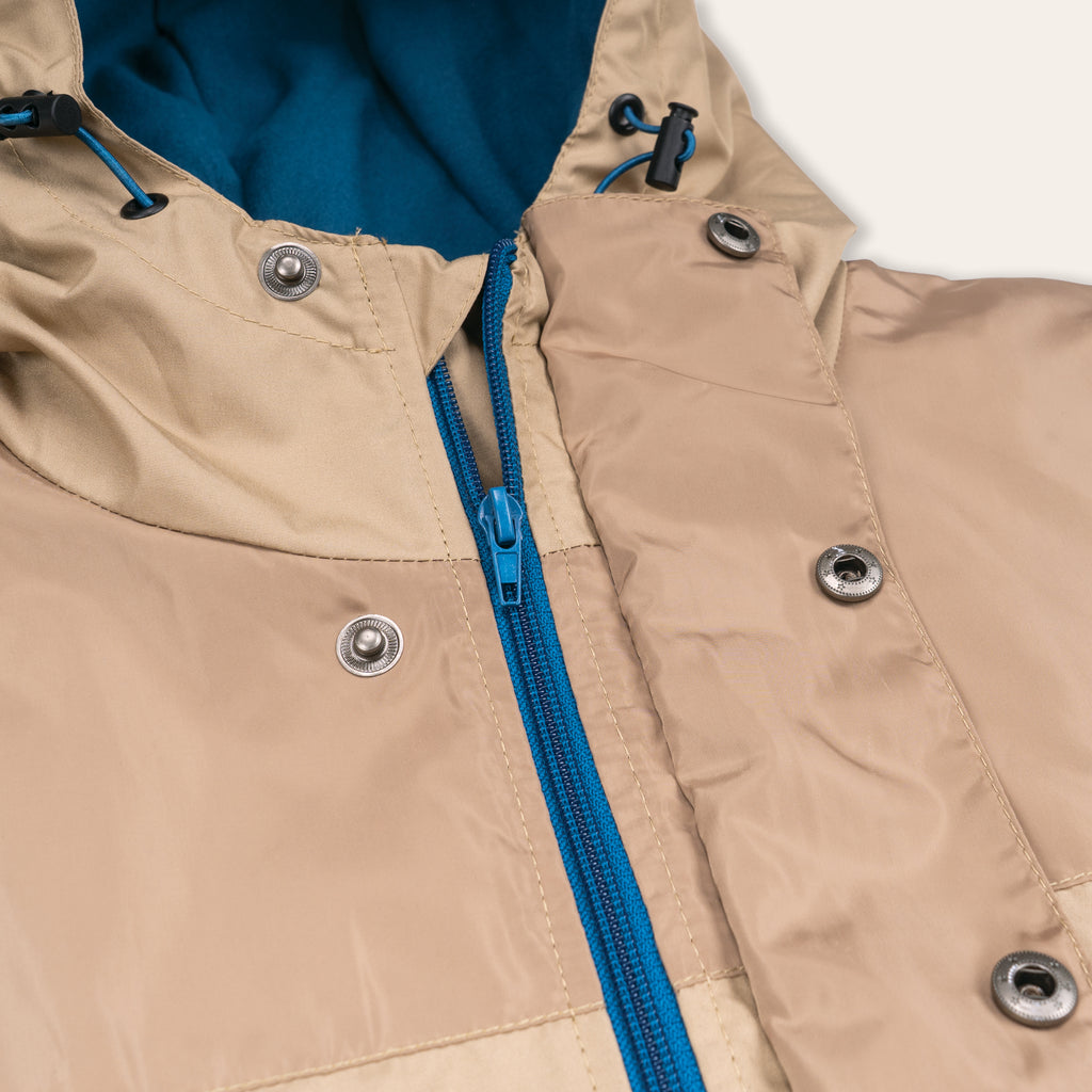 Half Placket Jacket | Tan