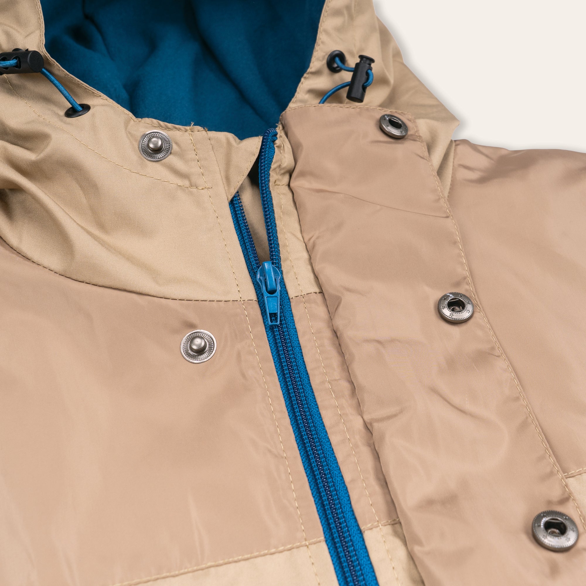 Half Placket Jacket | Tan