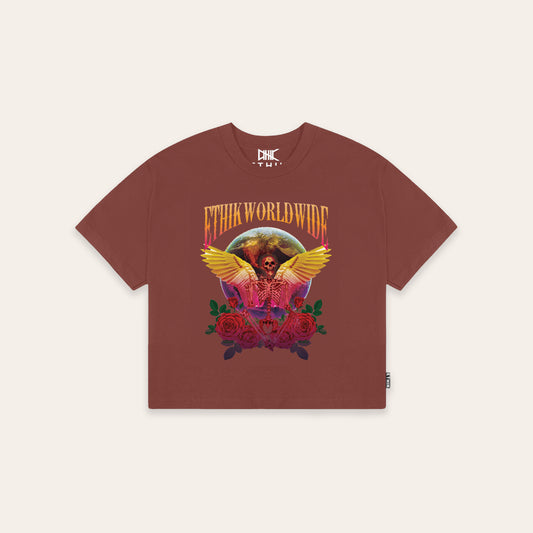 Women's Wings Tee | Brick