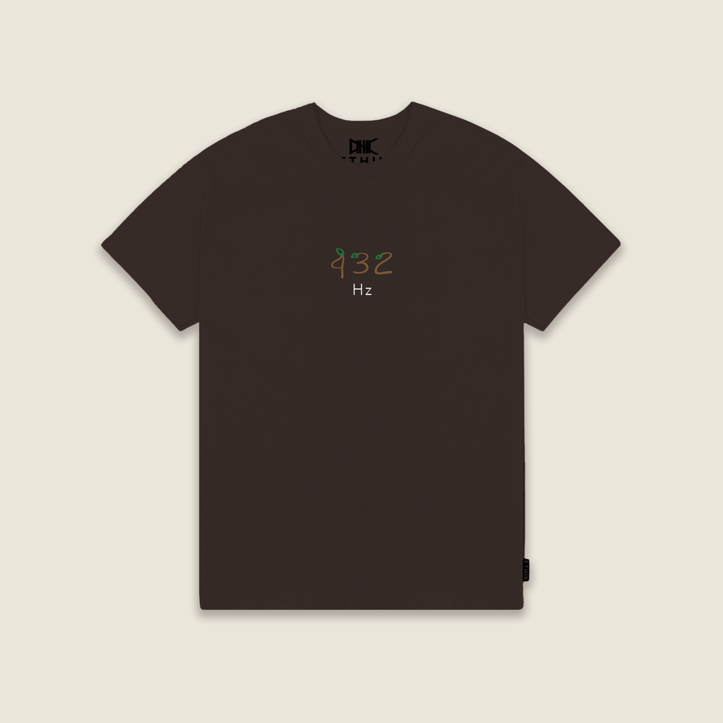 Nature's Frequency Tee | Chocolate