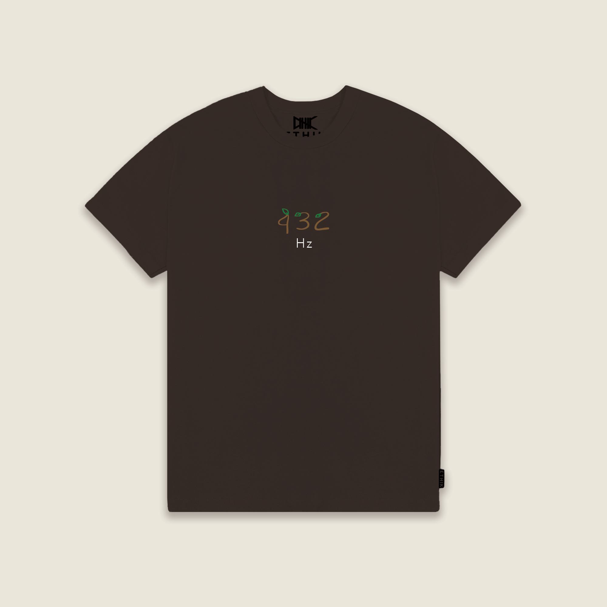 Nature's Frequency Tee | Chocolate