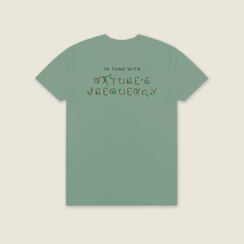 Nature's Frequency Tee | Laurel Green