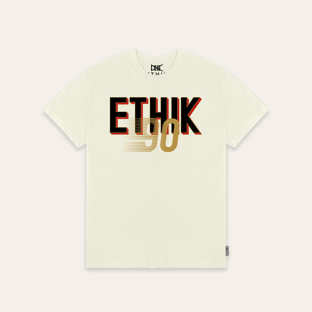 90's Speed Tee | Cream
