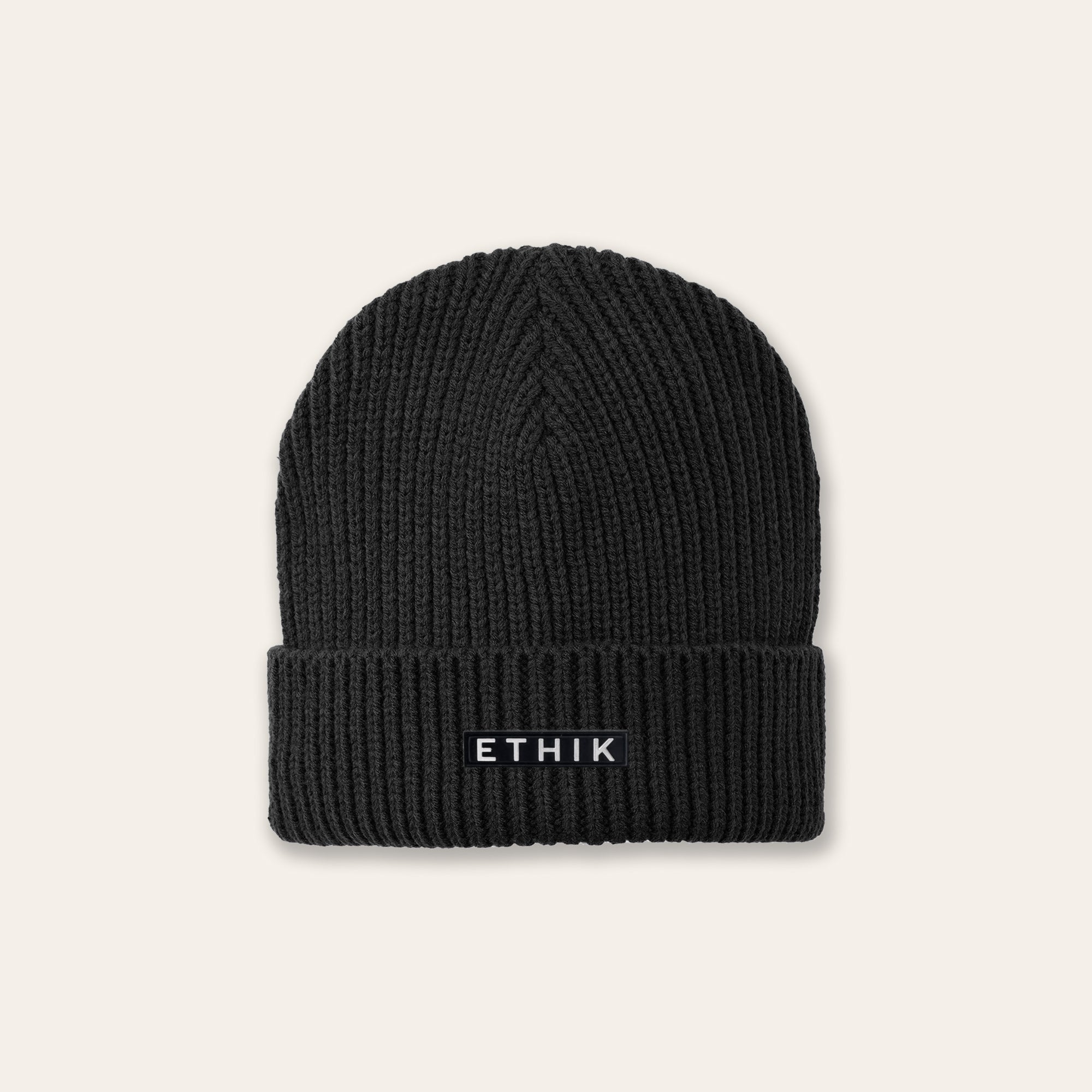 OG Ribbed Beanie | Black