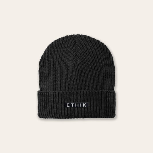 OG Ribbed Beanie | Black