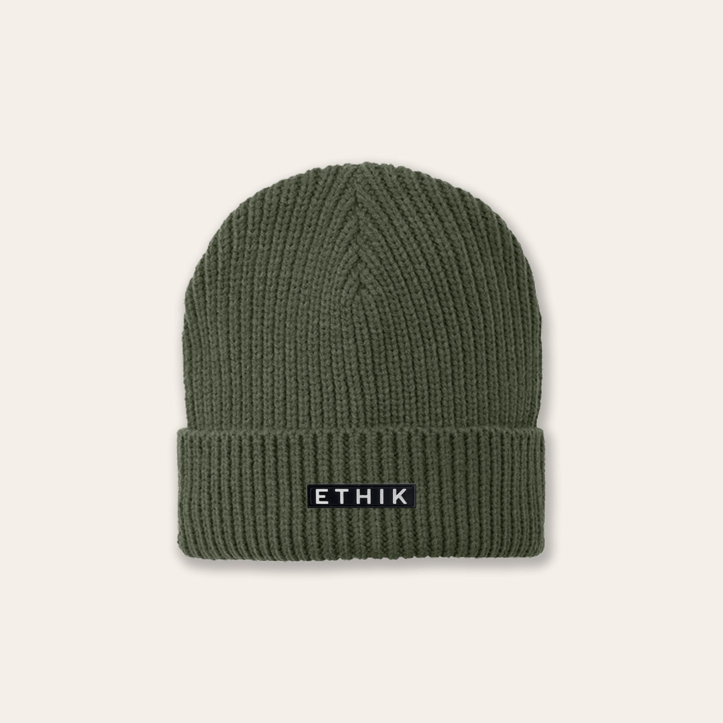 OG Ribbed Beanie | Olive