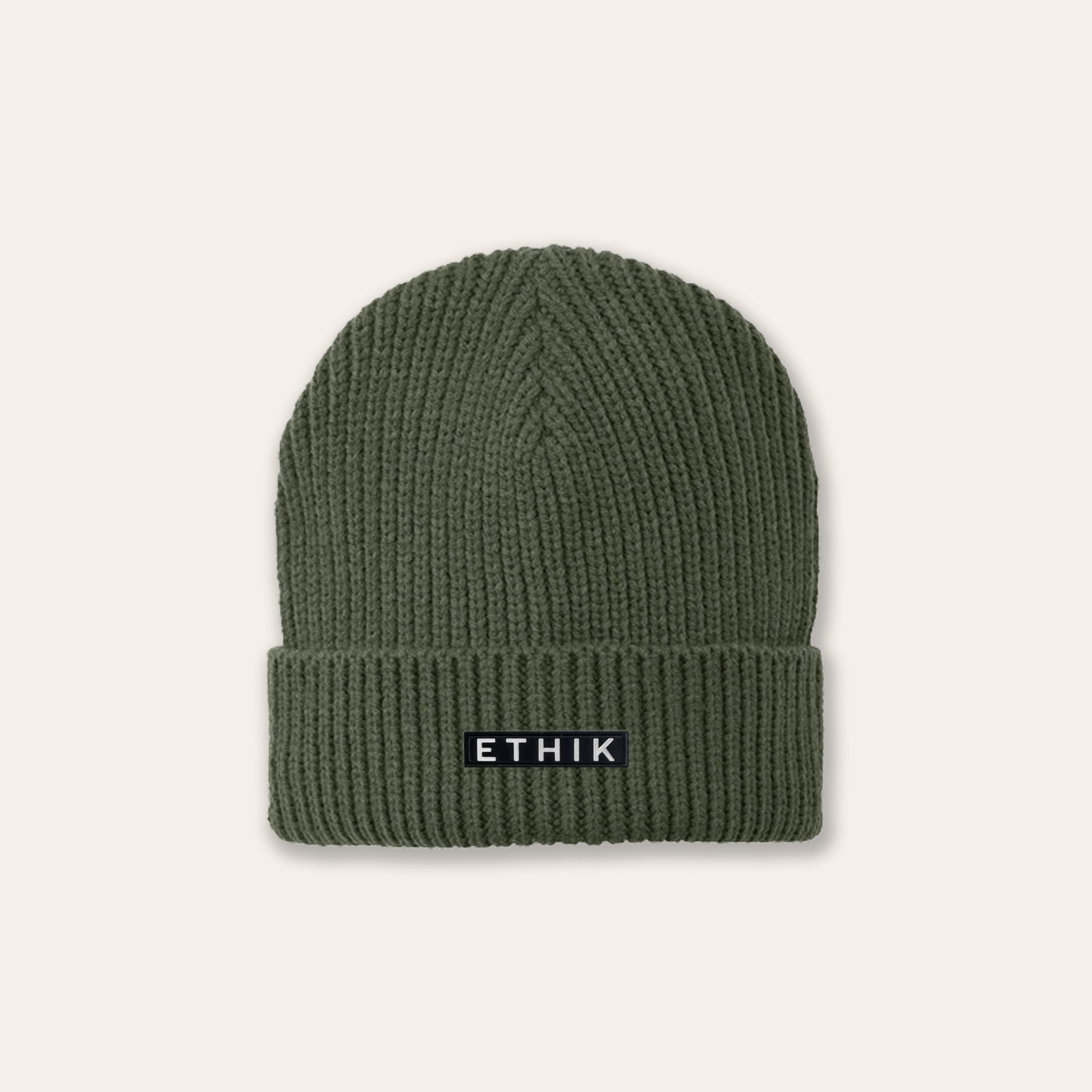 OG Ribbed Beanie | Olive