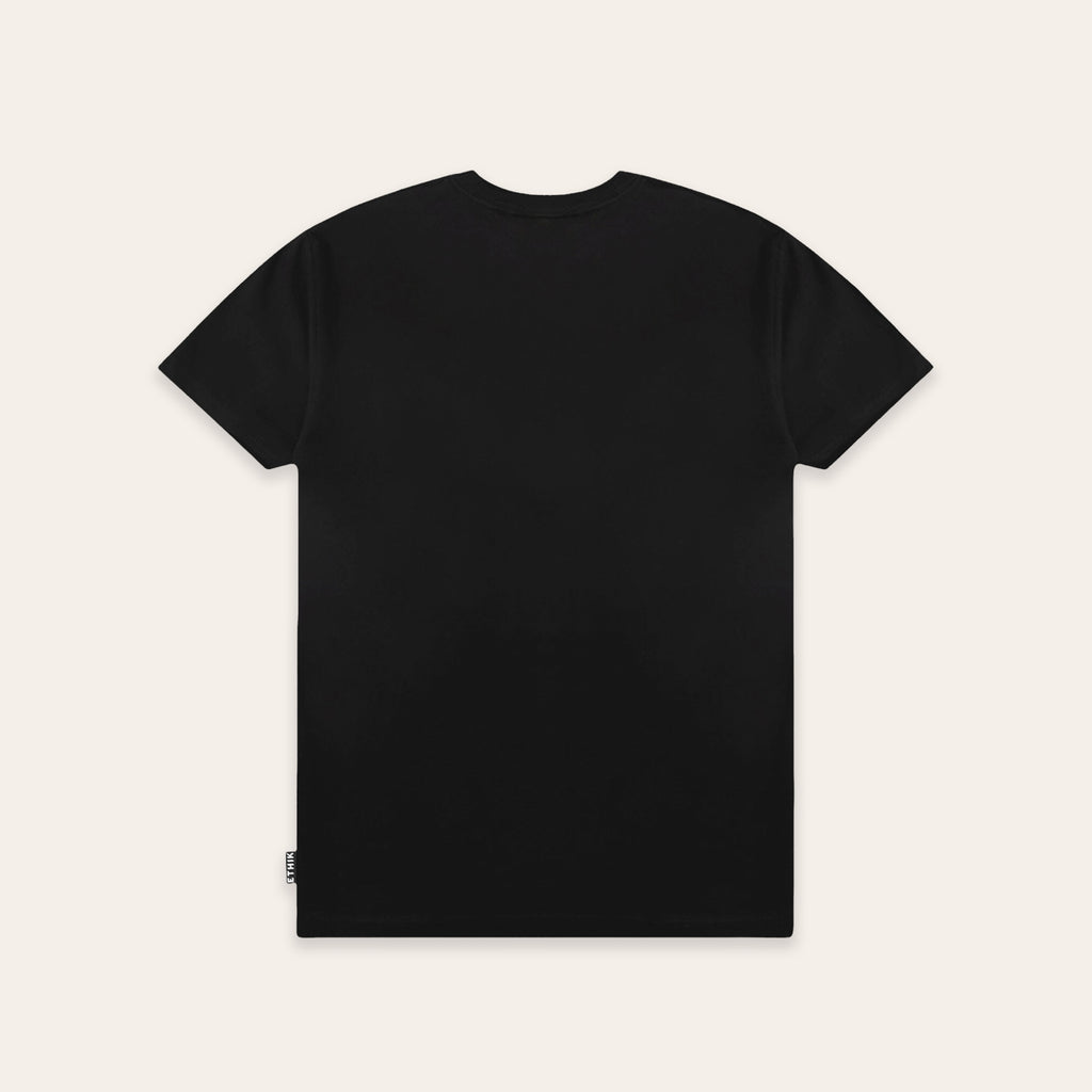 Script Tee | Black