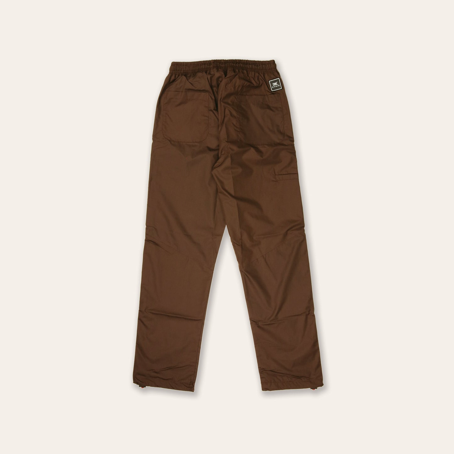 Nylon Bungee Pants | Brown