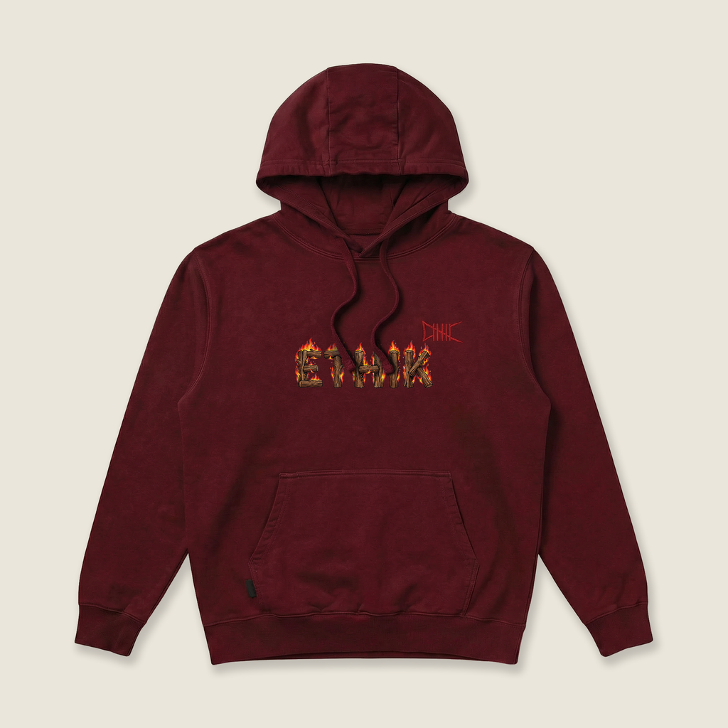 Buried Truth Hoodie | Maroon
