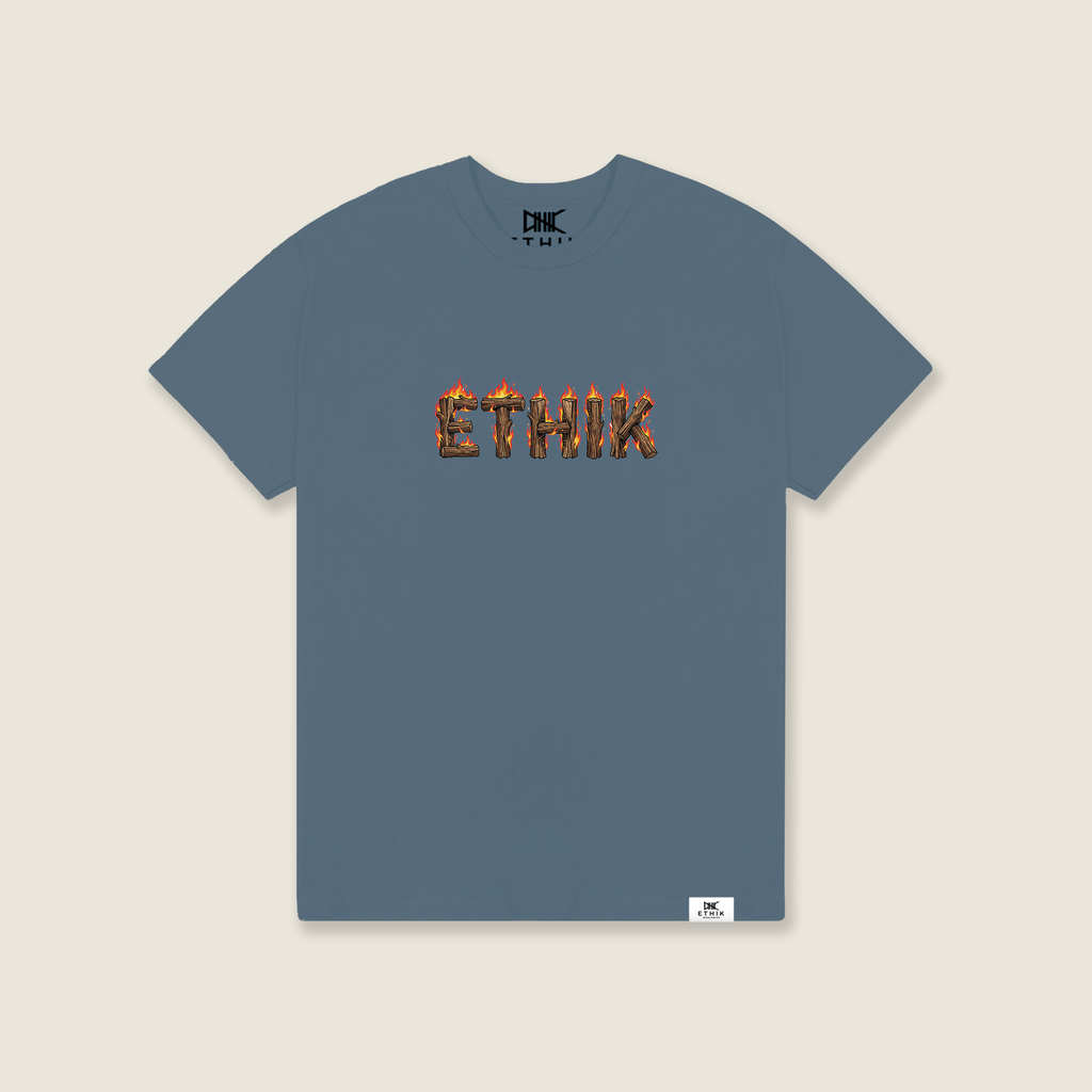 Buried Truth Tee | Stone Blue