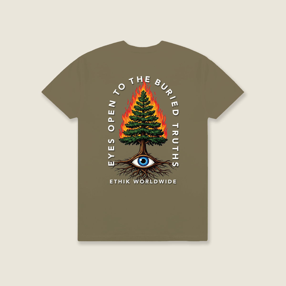 Buried Truth Tee | Coyote Brown