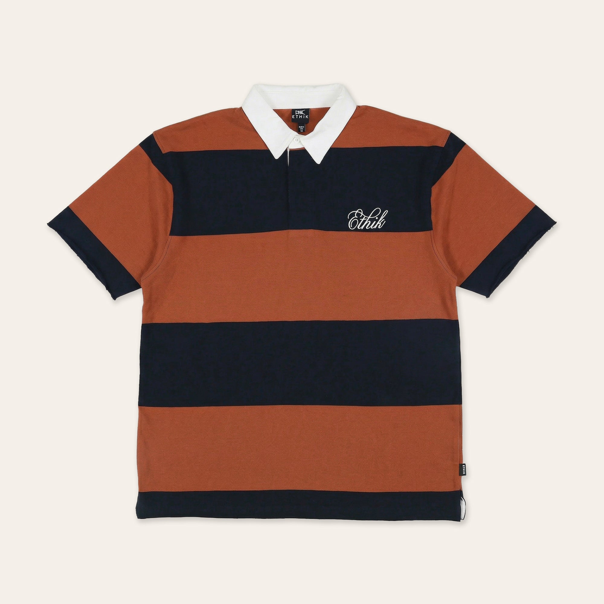 トップス DIGAWEL RUGBY SHIRT (CAMEL) 2 Campus Rugby | Caramel – Ethik Worldwide