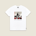 Let it Collapse Tee | White