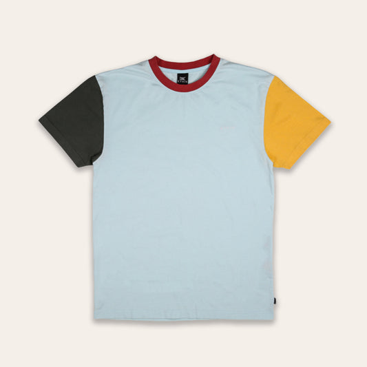 Colorblocked Tee | Blue