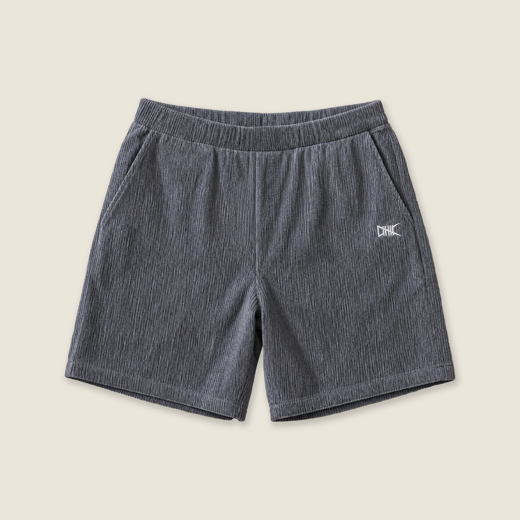 Standard Cord Shorts | Grey