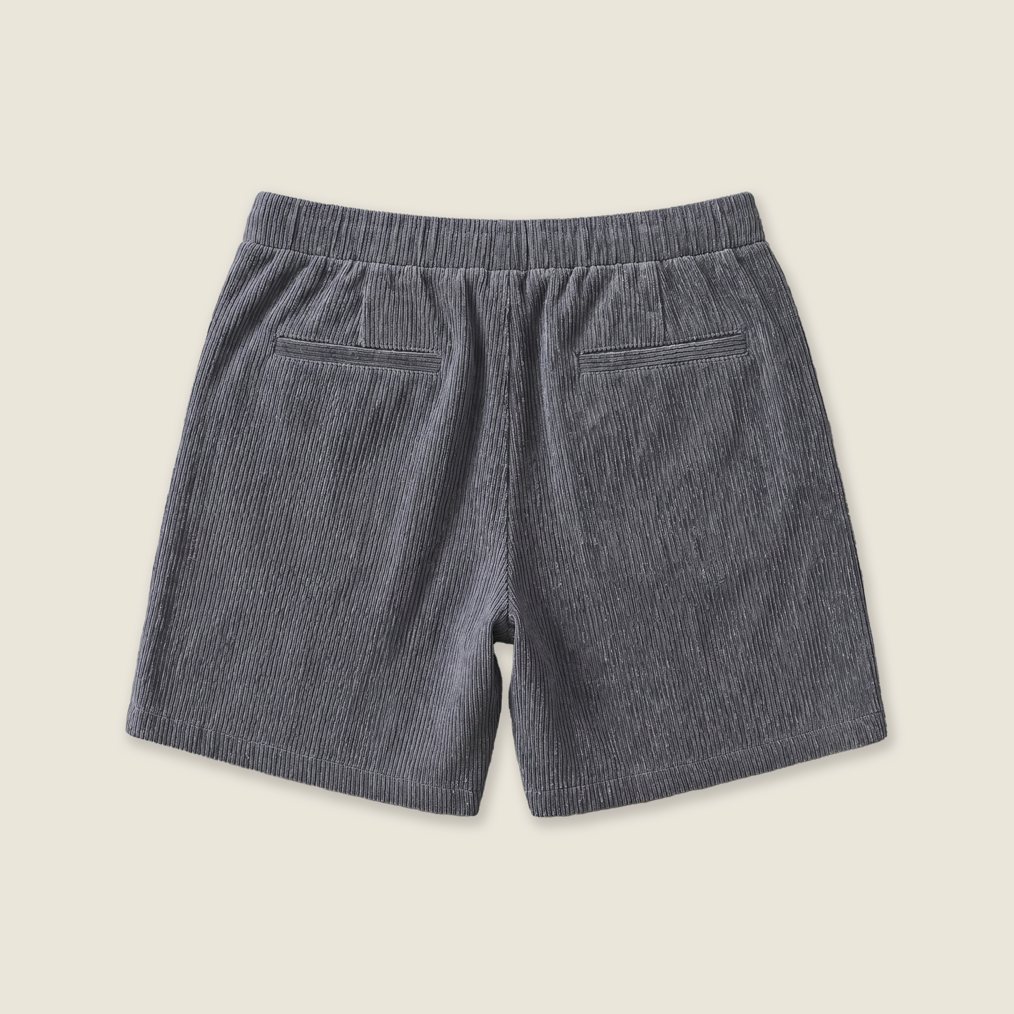 Standard Cord Shorts | Grey