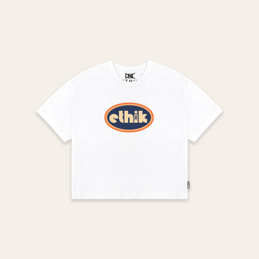 Women's Retro Tee | White