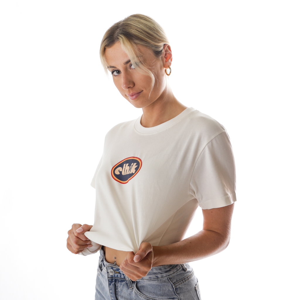 Women's Retro Tee | White