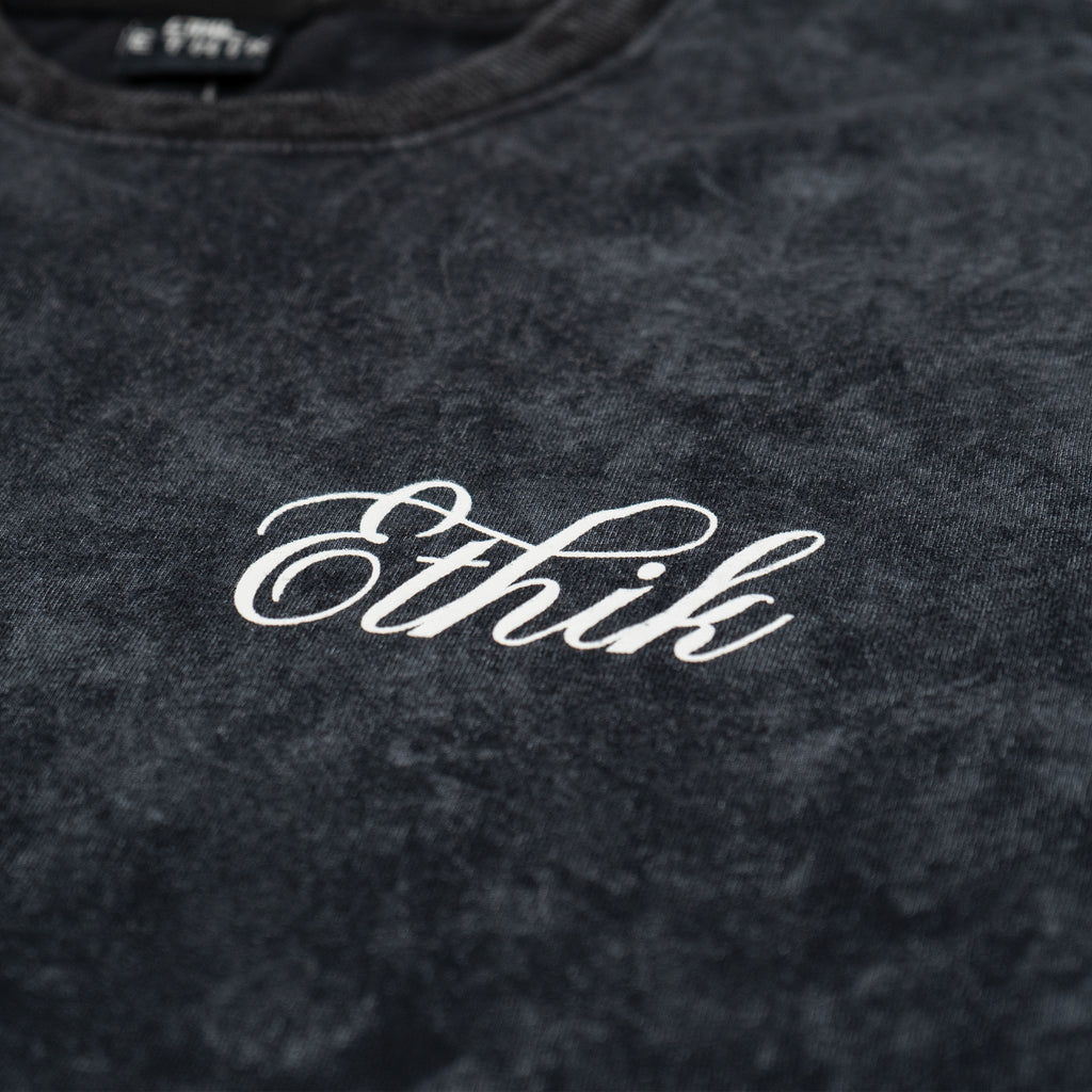 Script Pigment Dyed Longsleeve