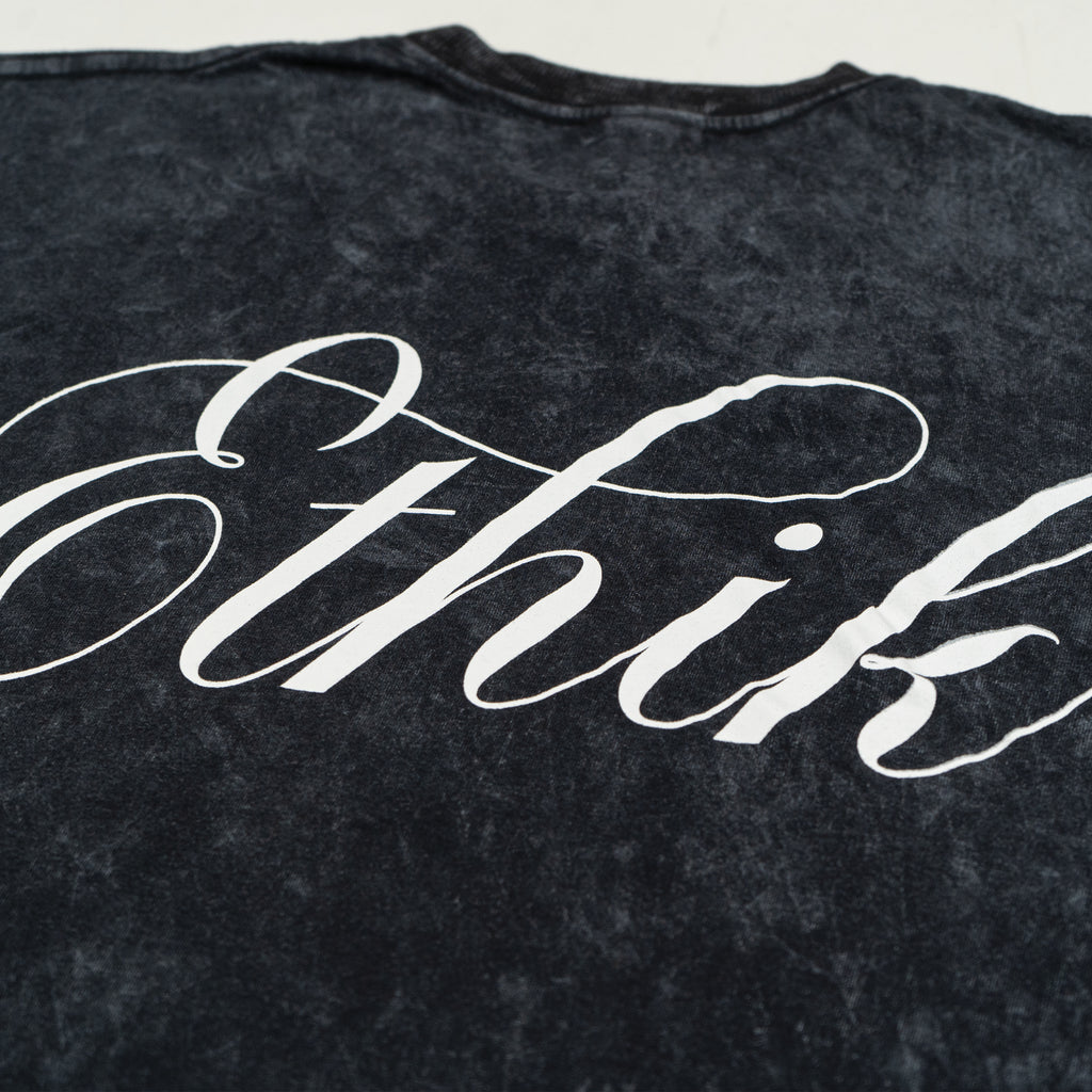 Script Pigment Dyed Longsleeve