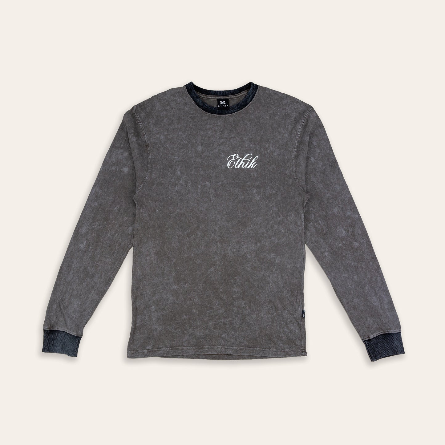 New Script Pigment Dyed Longsleeve