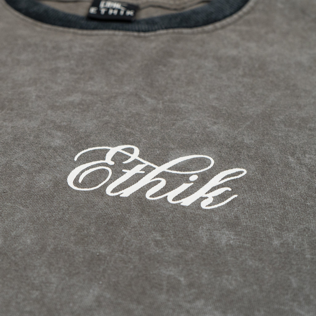 Script Pigment Dyed Longsleeve