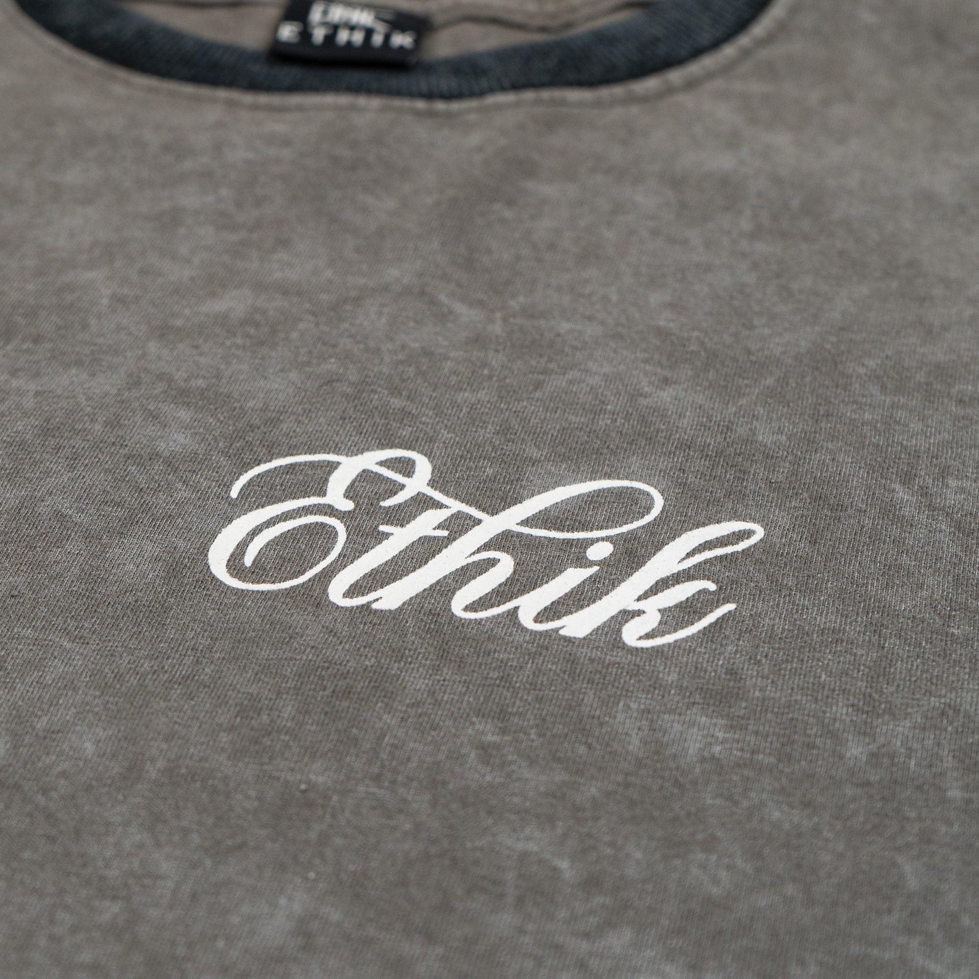 Script Pigment Dyed Longsleeve