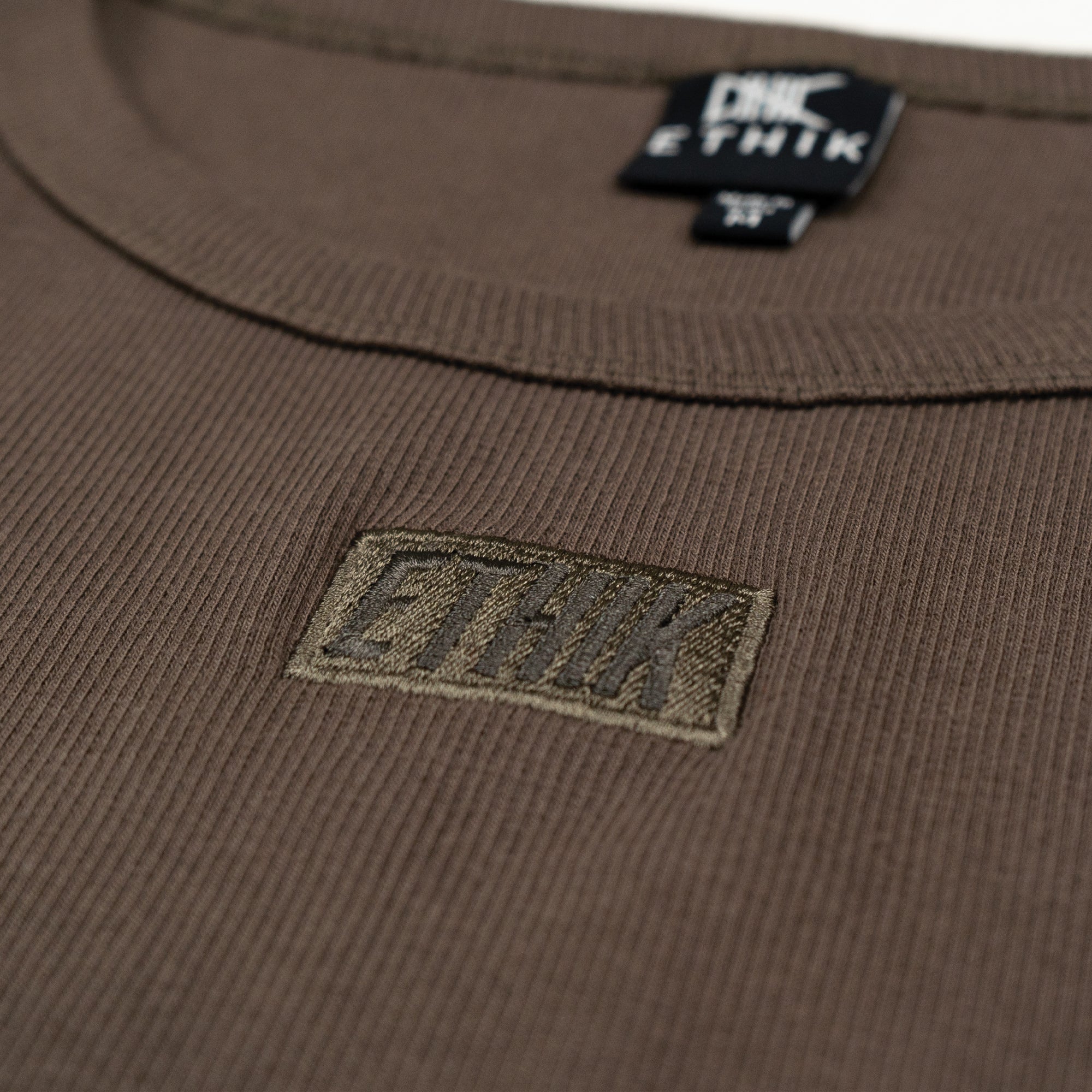 Women's Zoe Rib Knit Tank | Mocha