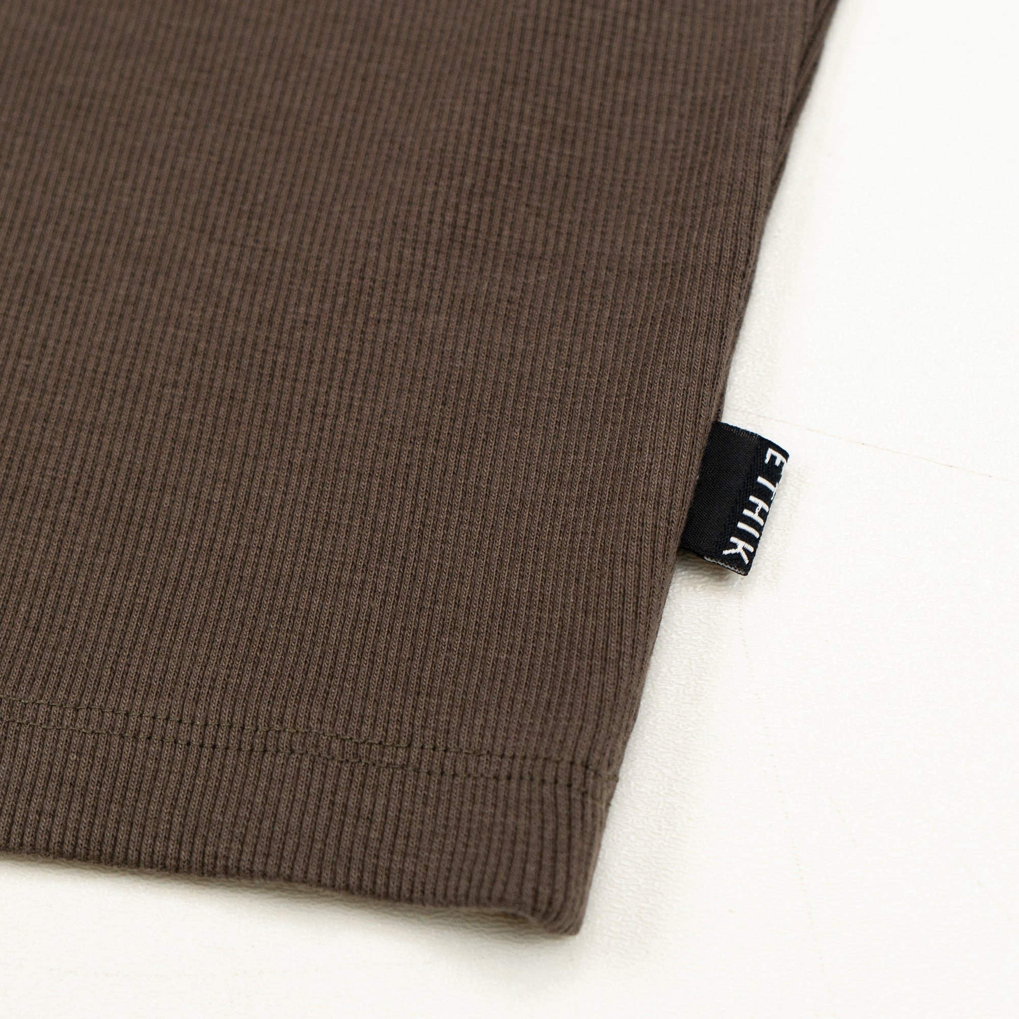 Women's Zoe Rib Knit Tank | Mocha