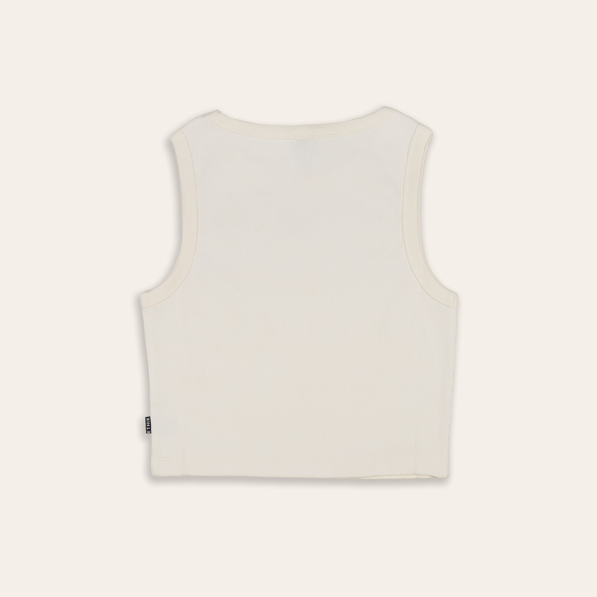 Women's Zoe Rib Knit Tank | Cream