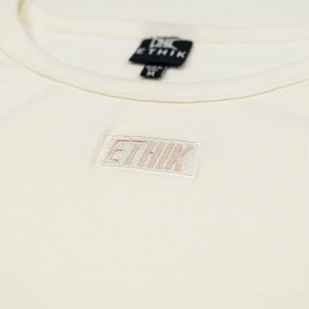 Women's Zoe Rib Knit Tank | Cream