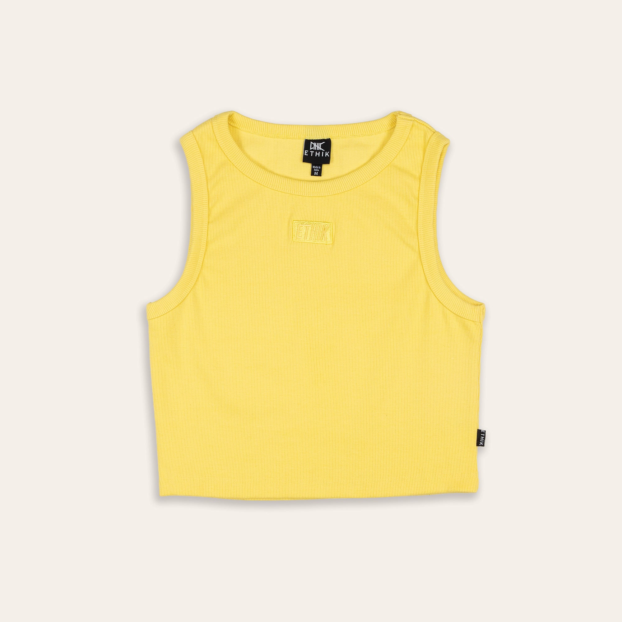 Women's Zoe Rib Knit Tank | Gold