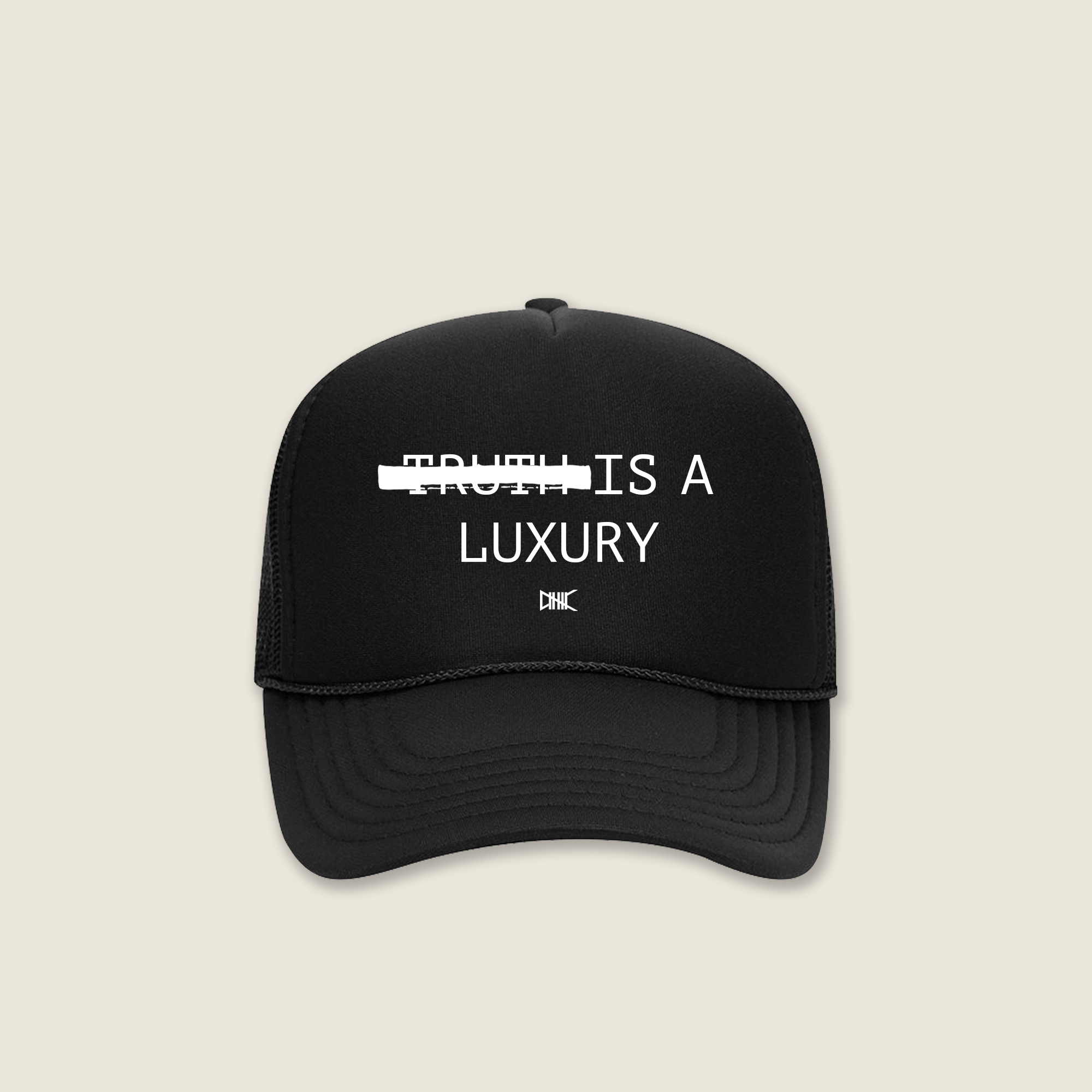 Redacted Trucker Hat | Black