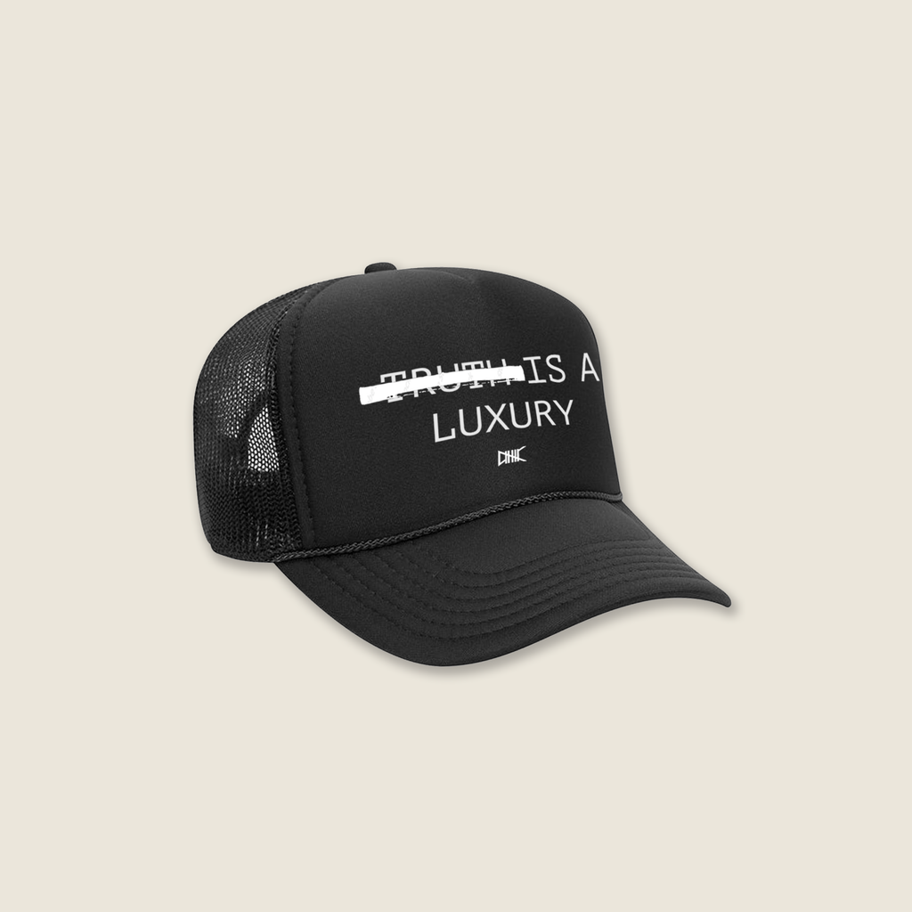 Redacted Trucker Hat | Black