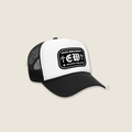 Memento Mori Trucker Hat | Black/White