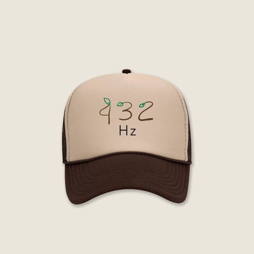 Nature's Frequency Trucker Hat | Brown/Tan