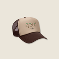 Nature's Frequency Trucker Hat | Brown/Tan