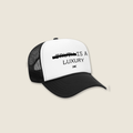 Redacted Trucker Hat | Black/White