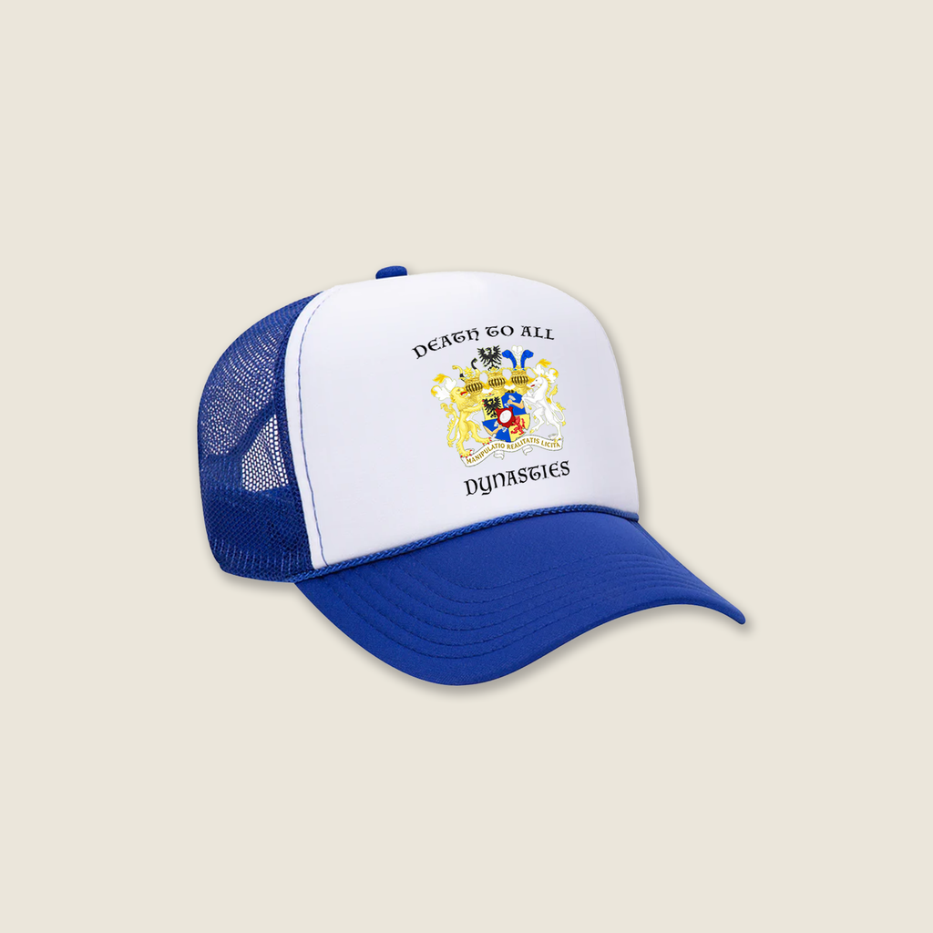 Dynasty Trucker Hat | Blue/White