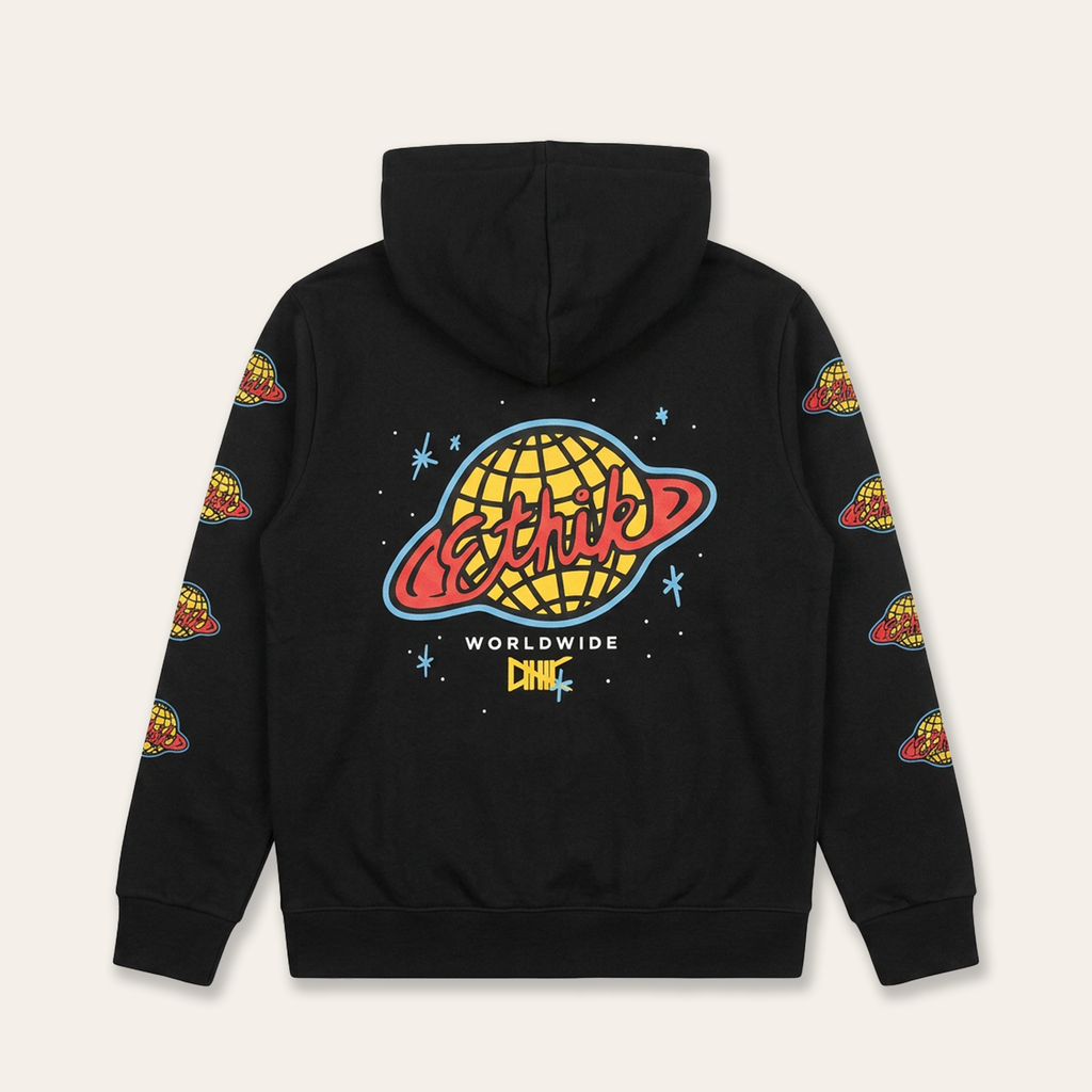 Invader Hoodie | Black (c. 2021)