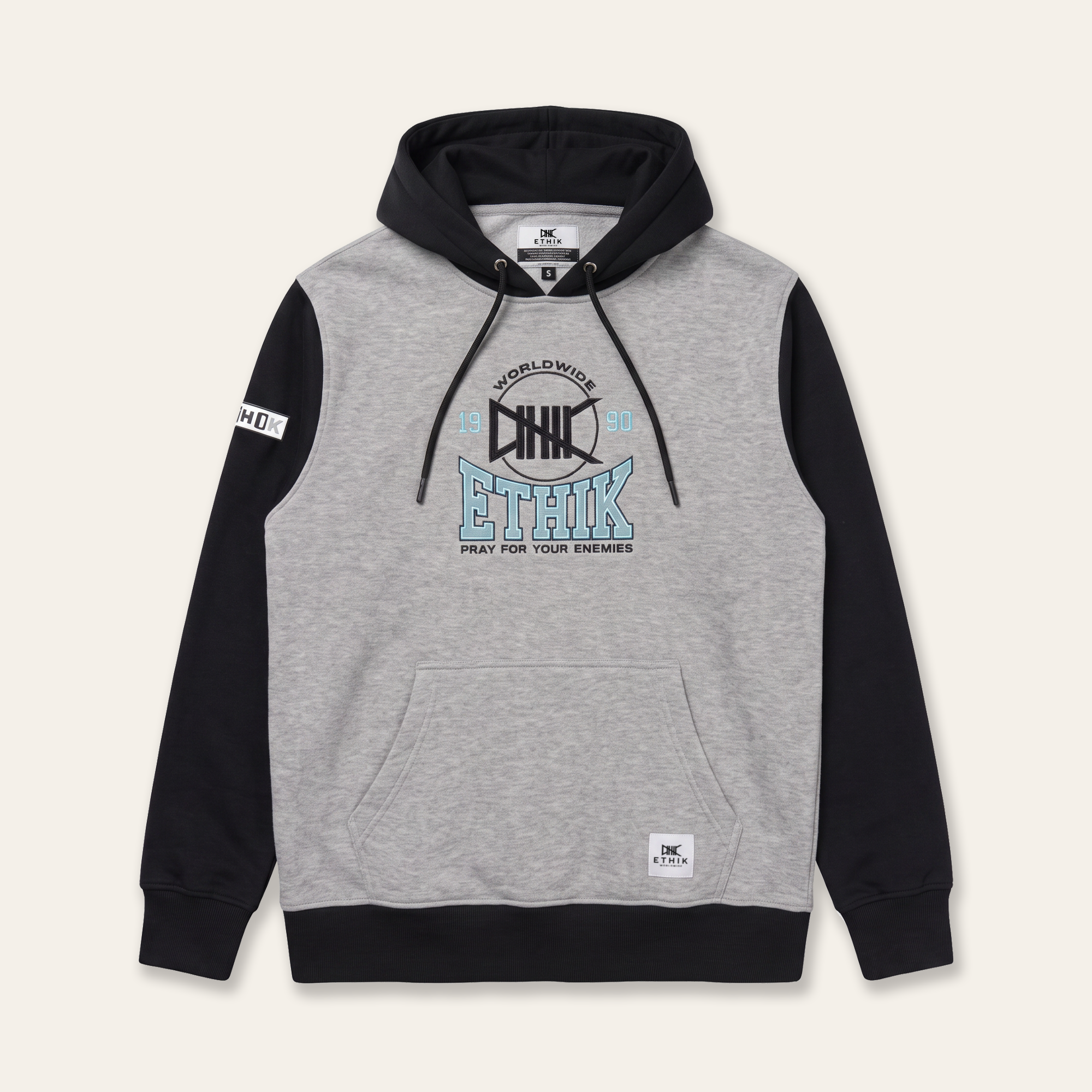 Snow Cone Hoodie | Grey/Black (c. 2020)