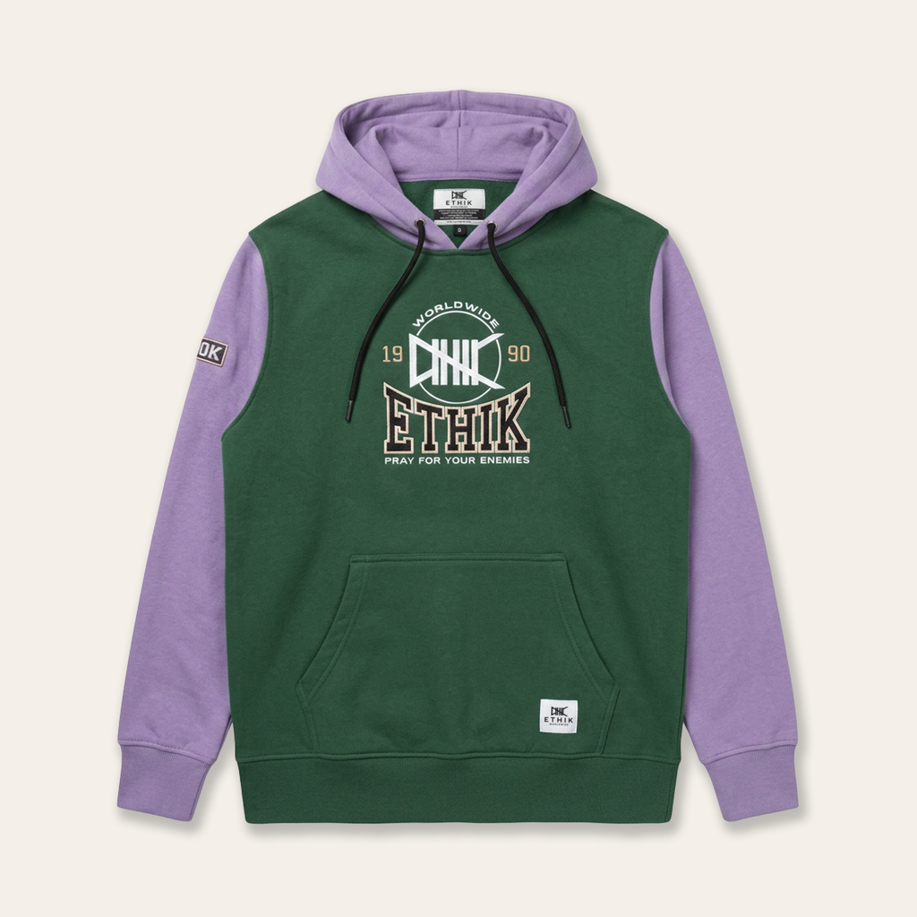 Snow Cone Hoodie | Green/Purple (c. 2020)