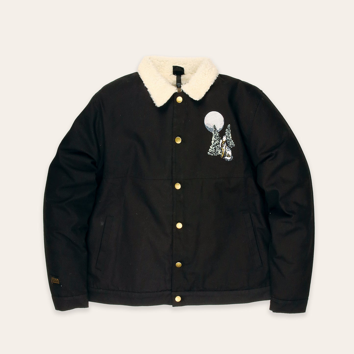 Howler Sherpa Lined Work Jacket | Black