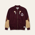 Yacht Club Nautical Jacket | Maroon (c. 2018)