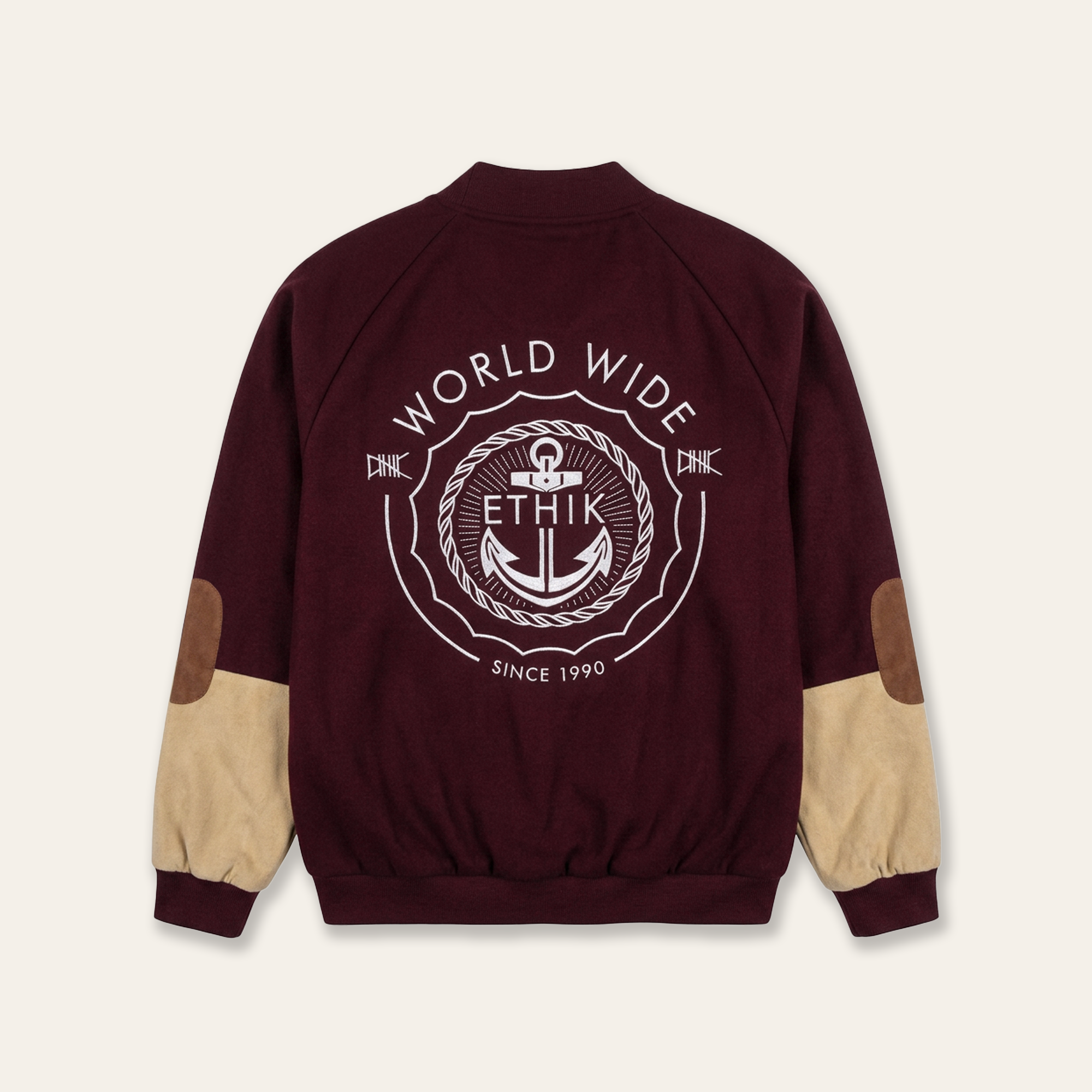 Yacht Club Nautical Jacket | Maroon (c. 2018)