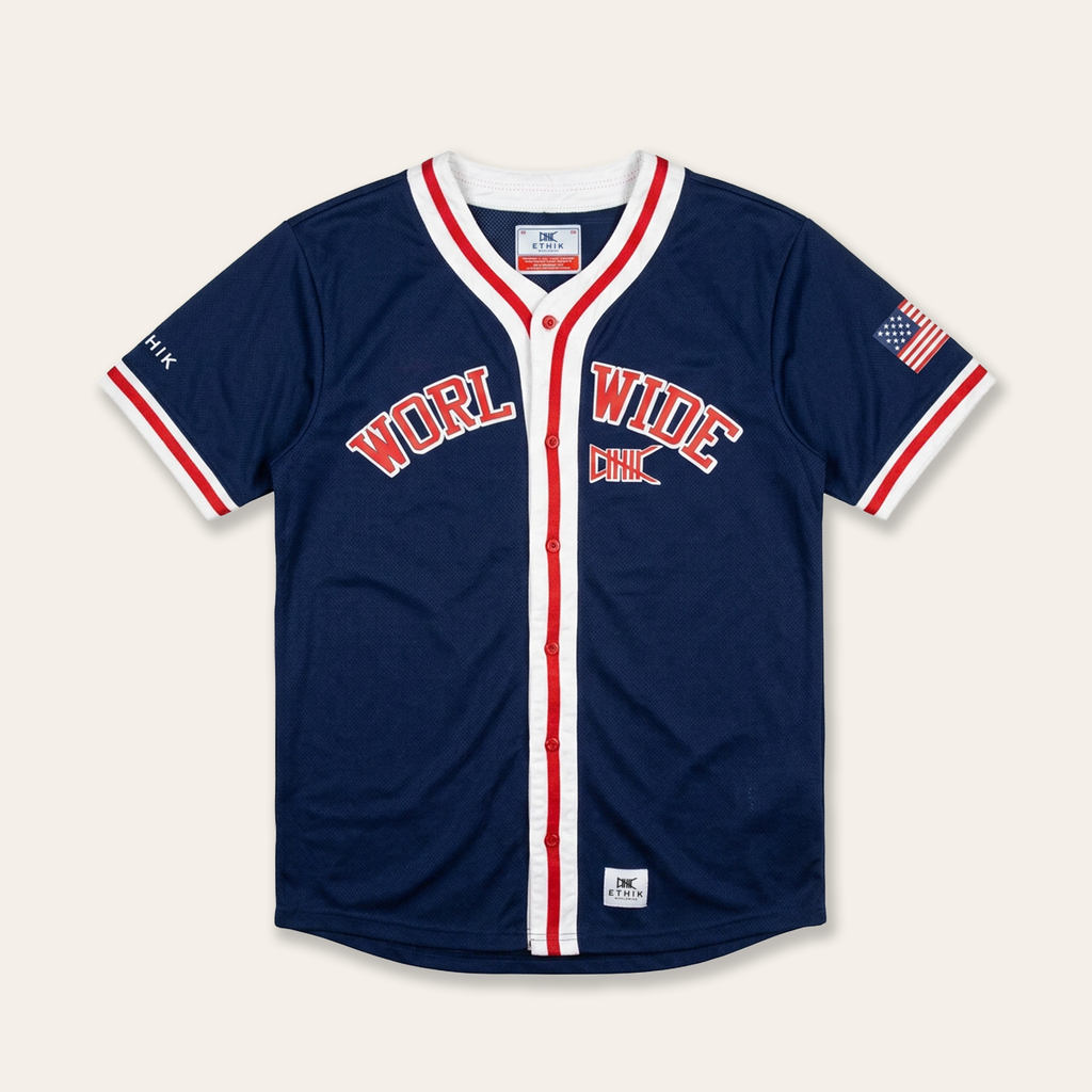 Worldwide Baseball Jersey  | Navy (c. 2019)